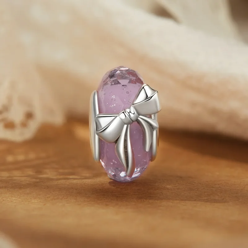 (bilde for) PANDORA Style Bowknot glassperler - BSC1057 - Vis 2