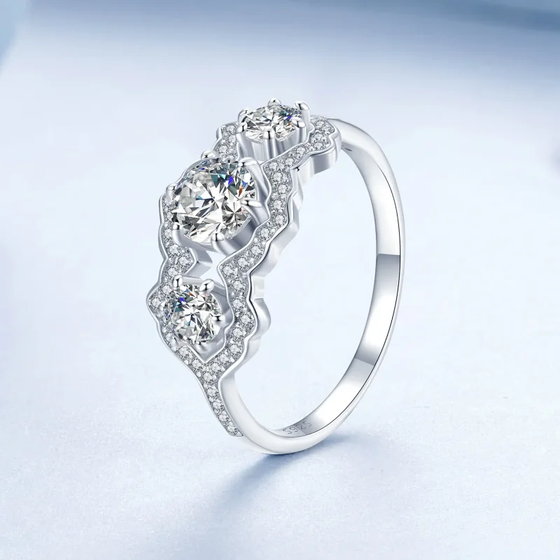(bilde for) PANDORA Style Brilliant Star Ring - BSR584 - Vis 2