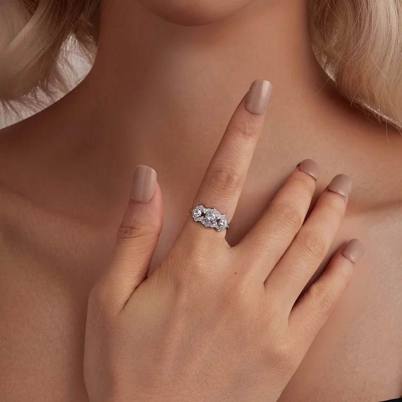 (bilde for) PANDORA Style Brilliant Star Ring - BSR584 - Vis 7
