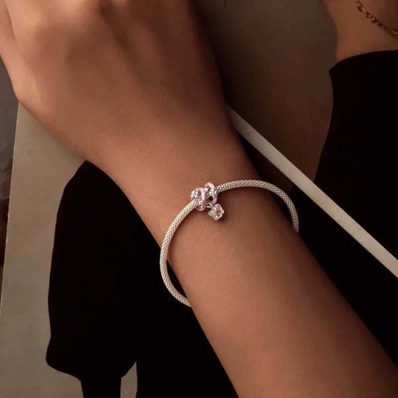 (bilde for) PANDORA Style Butterfly Love Blomsterperler - SCC2828 - Vis 6