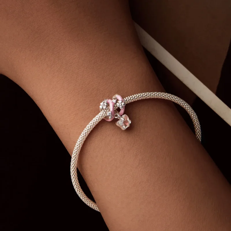 (bilde for) PANDORA Style Butterfly Love Blomsterperler - SCC2828 - Vis 7