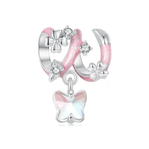 (bilde for) PANDORA Style Butterfly Love Blomsterperler - SCC2828