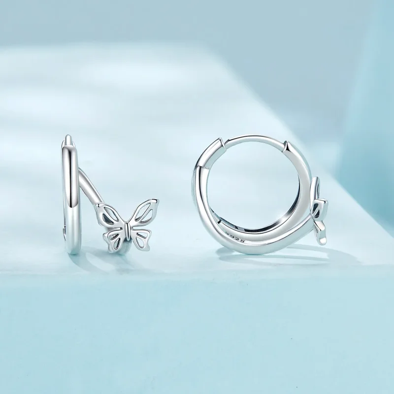 (bilde for) PANDORA Style Butterfly øredobber - SCE1766 - Vis 2