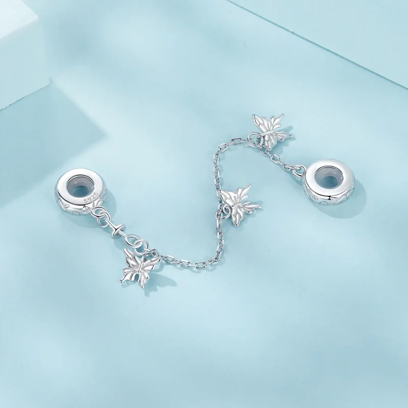 (bilde for) PANDORA Style Butterfly sikkerhetskjede - SCC2829 - Vis 2