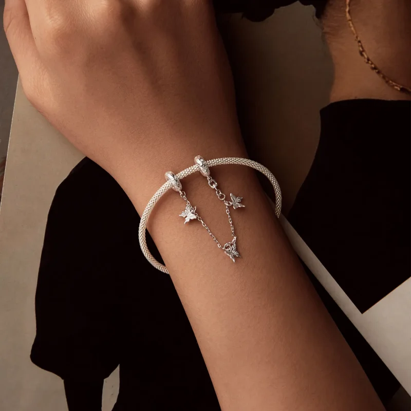 (bilde for) PANDORA Style Butterfly sikkerhetskjede - SCC2829 - Vis 5