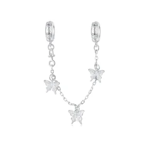 (bilde for) PANDORA Style Butterfly sikkerhetskjede - SCC2829