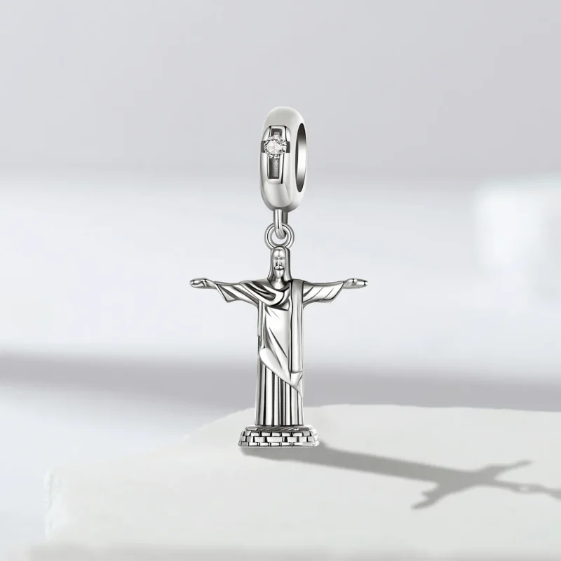 (bilde for) PANDORA Style Christ the Redeemer-anheng - SCC2875 - Vis 2