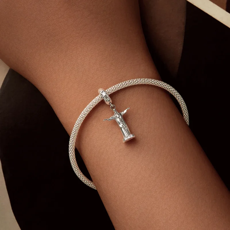 (bilde for) PANDORA Style Christ the Redeemer-anheng - SCC2875 - Vis 6