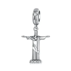 (bilde for) PANDORA Style Christ the Redeemer-anheng - SCC2875