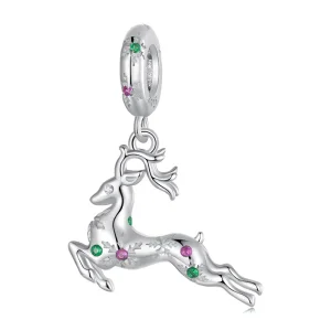 (bilde for) PANDORA Style Christmas Elg Anheng - BSC1066