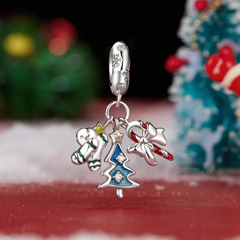 (bilde for) PANDORA Style Christmas Joy Anheng - SCC2914 - Vis 2