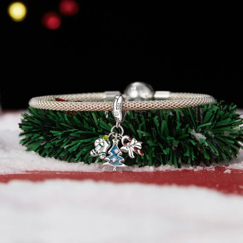 (bilde for) PANDORA Style Christmas Joy Anheng - SCC2914 - Vis 3