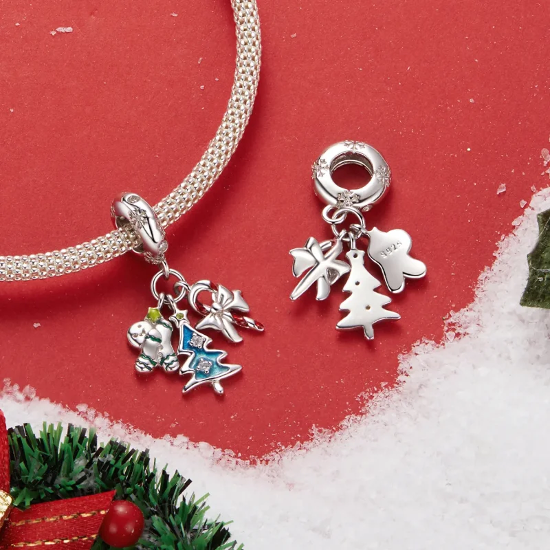 (bilde for) PANDORA Style Christmas Joy Anheng - SCC2914 - Vis 4