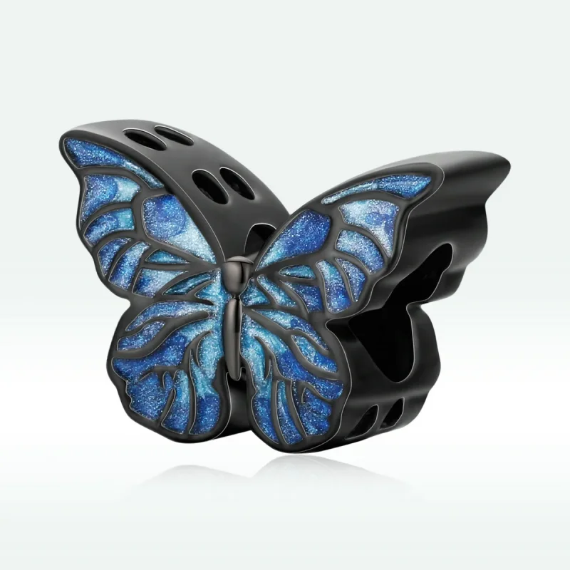 (bilde for) PANDORA Style Dark Butterfly - BSC550 - Vis 3