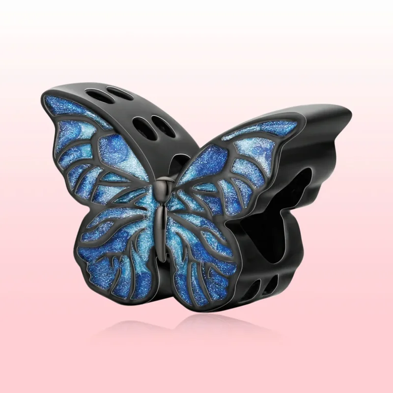 (bilde for) PANDORA Style Dark Butterfly - BSC550 - Vis 4