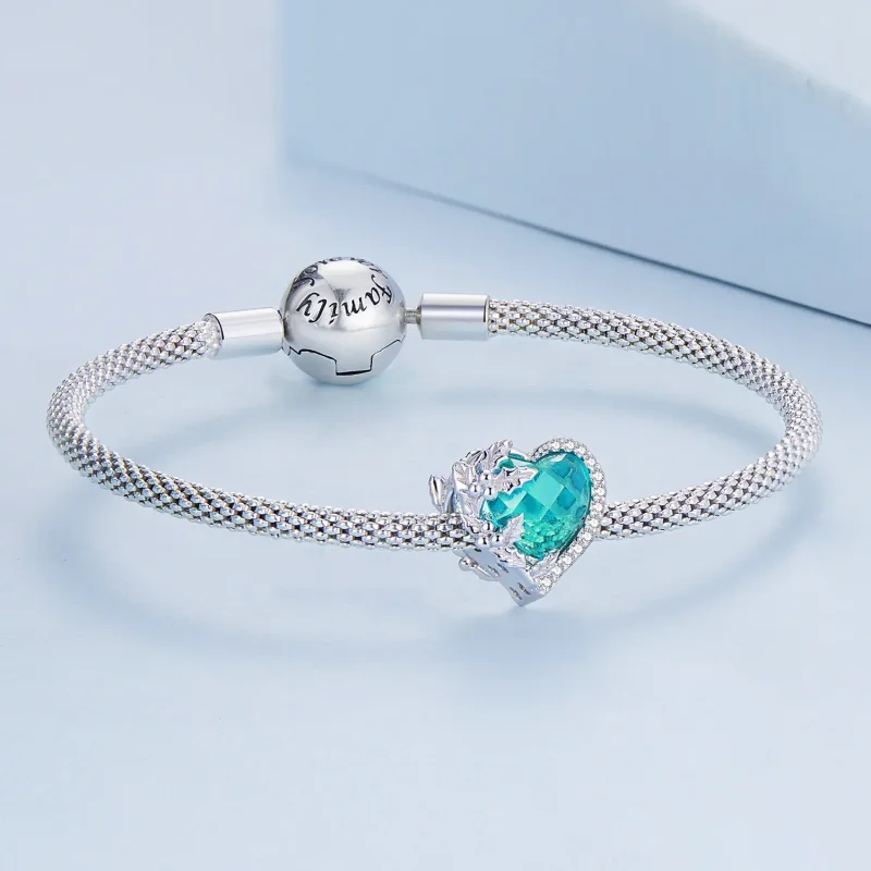 (bilde for) PANDORA Style desember fødselsstein hjerte sjarm - BSC660-12 - Vis 4