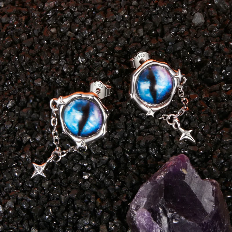 (bilde for) PANDORA Style Devil Eye øredobber - BSE1092 - Vis 4