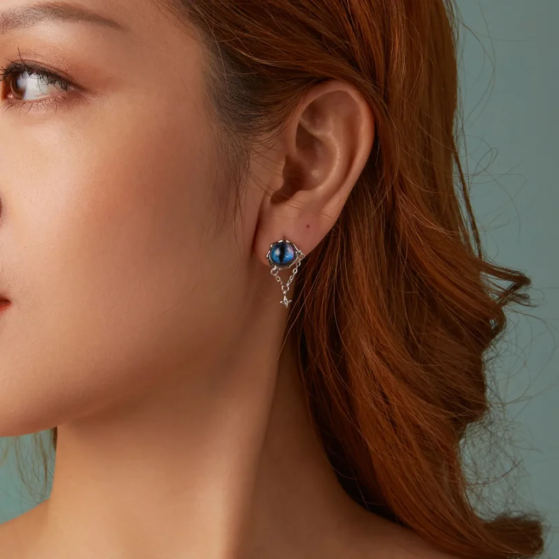 (bilde for) PANDORA Style Devil Eye øredobber - BSE1092 - Vis 9