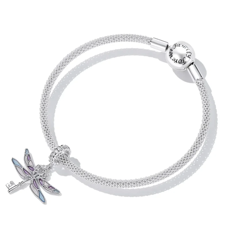 (bilde for) PANDORA Style Dragonfly nøkkelanheng - BSC603 - Vis 5