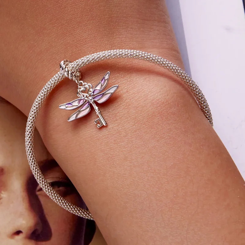 (bilde for) PANDORA Style Dragonfly nøkkelanheng - BSC603 - Vis 6