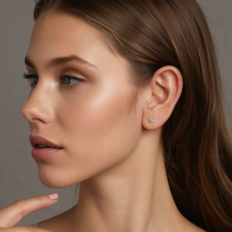 (bilde for) PANDORA Style Fargerike hjerteøreringer - BSE1044 - Vis 8
