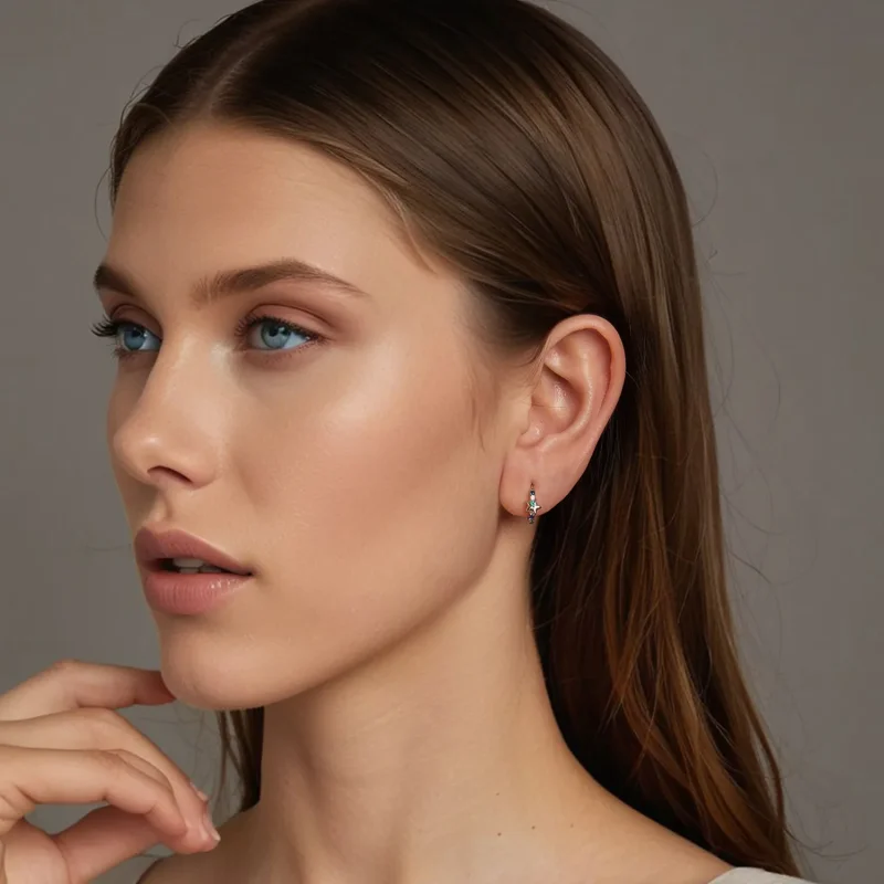 (bilde for) PANDORA Style Fargerike stjerneøredobber - BSE1048 - Vis 8