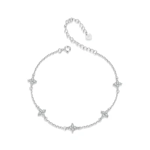 (bilde for) PANDORA Style Firkløver Anklet - BST008
