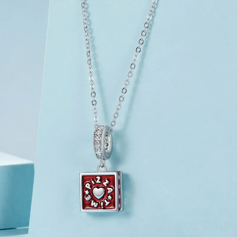 (bilde for) PANDORA Style Fun Pizza Anheng - SCC2841 - Vis 3