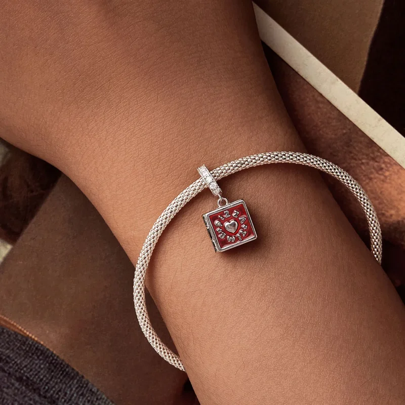 (bilde for) PANDORA Style Fun Pizza Anheng - SCC2841 - Vis 8