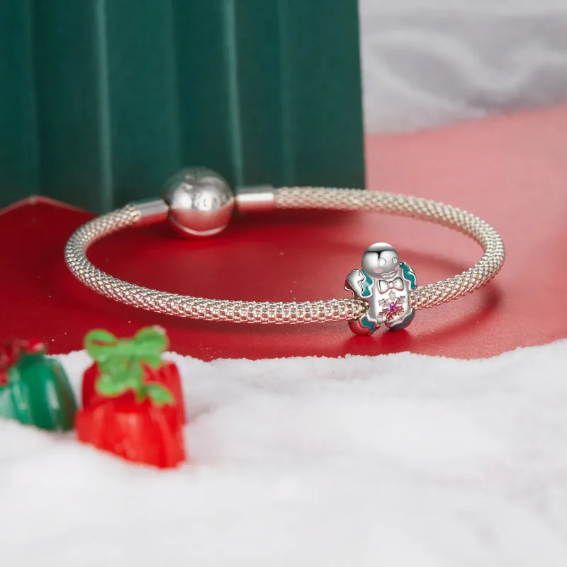 (bilde for) PANDORA Style Gingerbread Man Perler - BSC1068 - Vis 5