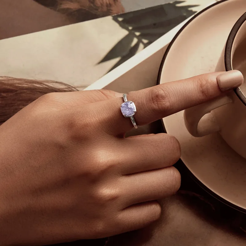 (bilde for) PANDORA Style Glitrende Fyrverkeri Ring - BSR573 - Vis 6