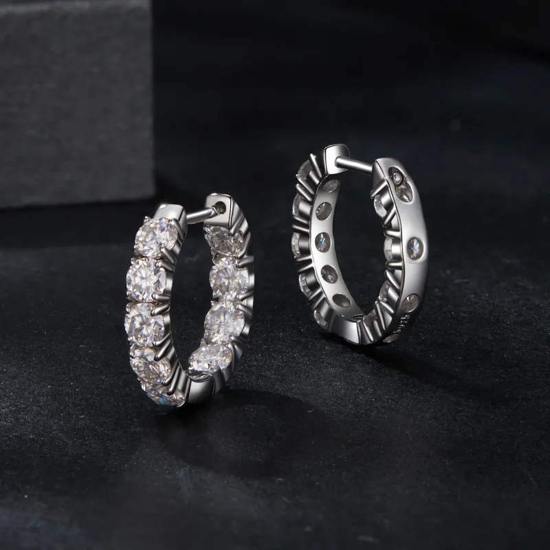 (bilde for) PANDORA Style Glitrende øredobber (ett sertifikat) - MSE069 - Vis 3