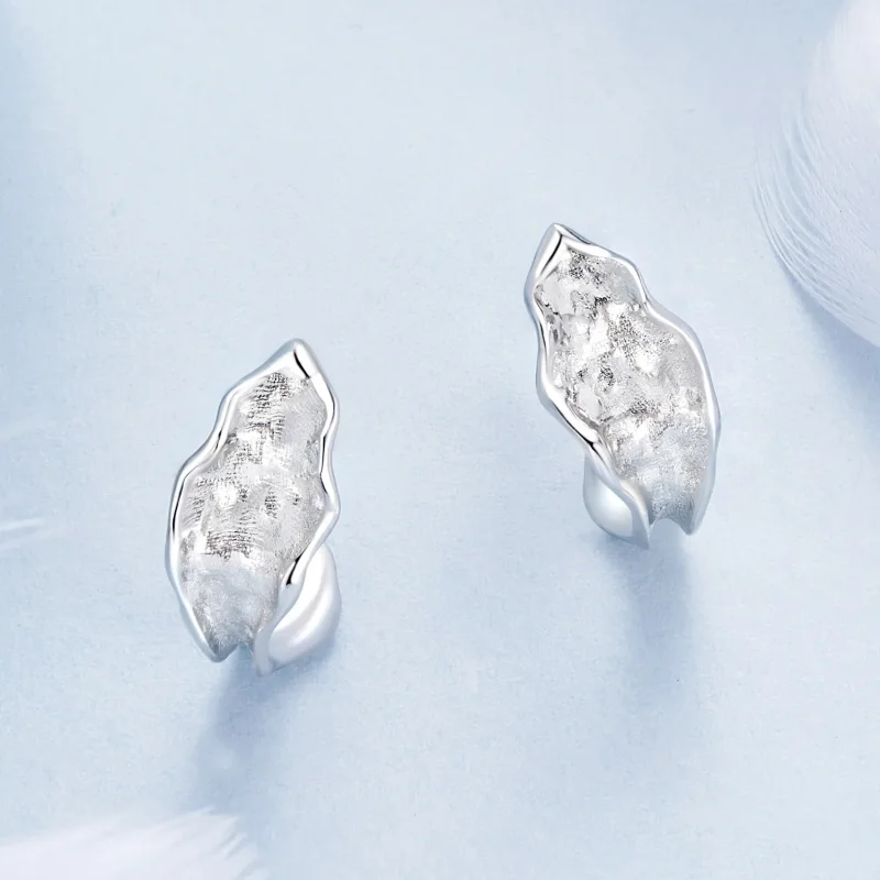 (bilde for) PANDORA Style Glitrende sølvøredobber - BSE1062 - Vis 3