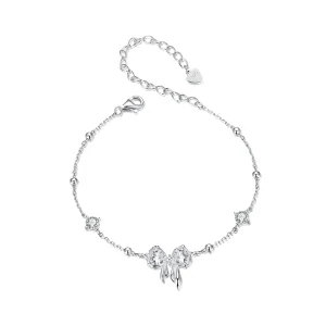 (bilde for) PANDORA Style Glitrende Sløyfe-armbånd - BSB188
