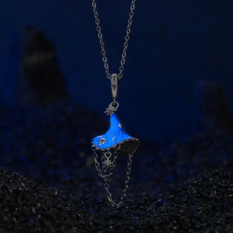 (bilde for) PANDORA Style Glow in the Dark Witch Hat - SCC2894 - Vis 4