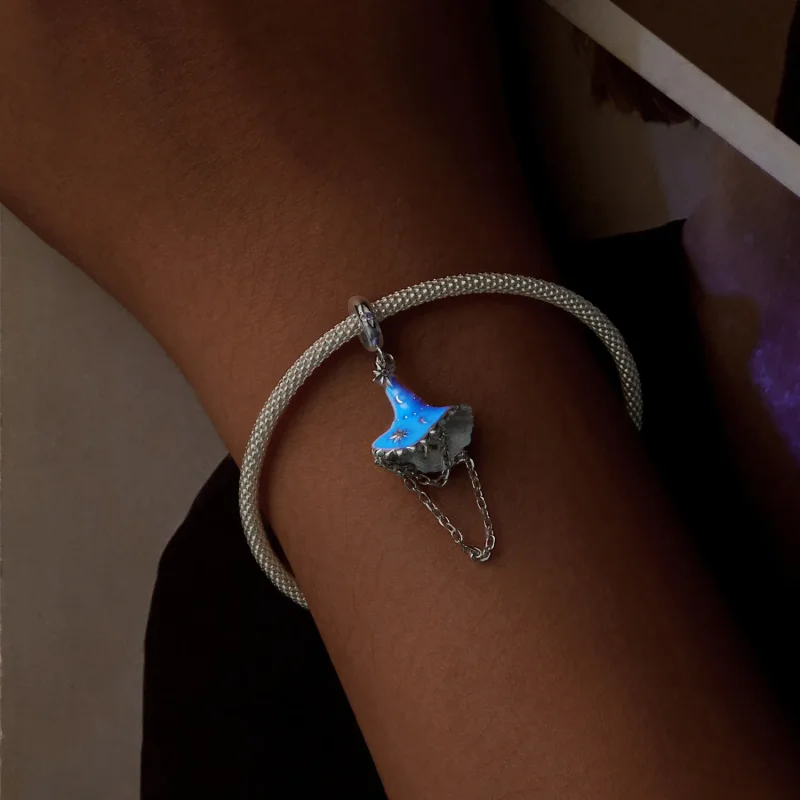 (bilde for) PANDORA Style Glow in the Dark Witch Hat - SCC2894 - Vis 8