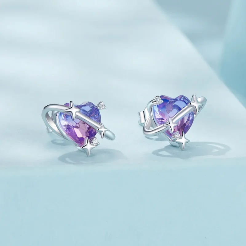 (bilde for) PANDORA Style Gradient stjernehimmel øredobber - SCE1768 - Vis 2