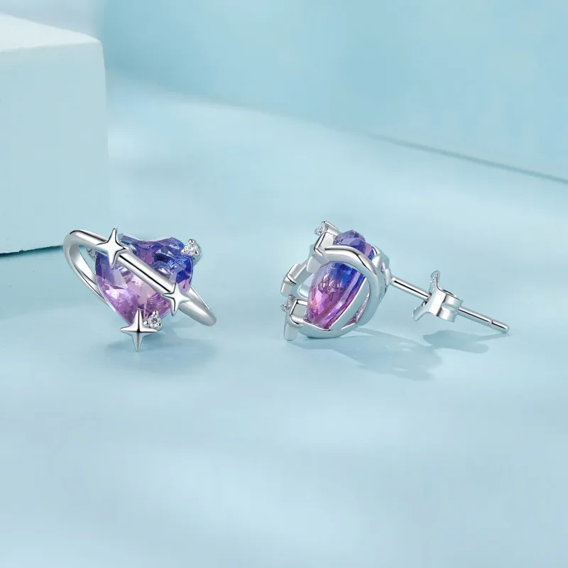 (bilde for) PANDORA Style Gradient stjernehimmel øredobber - SCE1768 - Vis 4