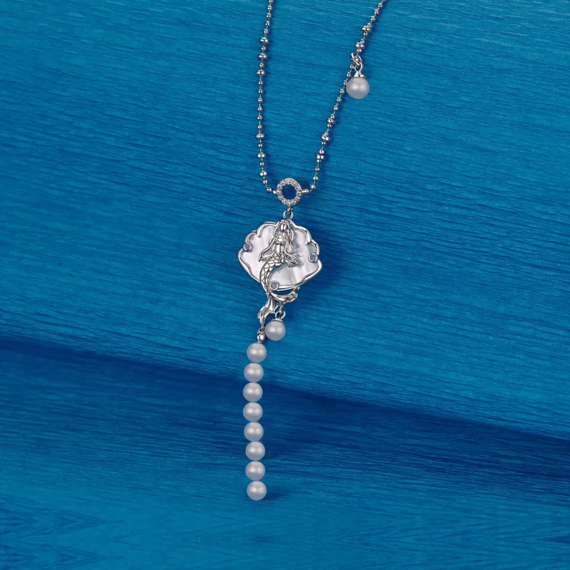 (bilde for) PANDORA Style Havfrue Halskjede - YIN113 - Vis 3
