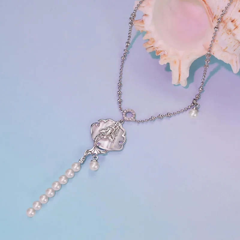 (bilde for) PANDORA Style Havfrue Halskjede - YIN113 - Vis 4