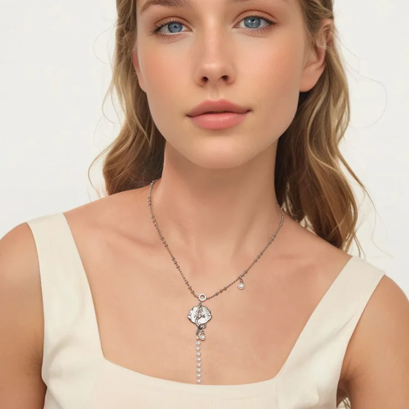 (bilde for) PANDORA Style Havfrue Halskjede - YIN113 - Vis 6