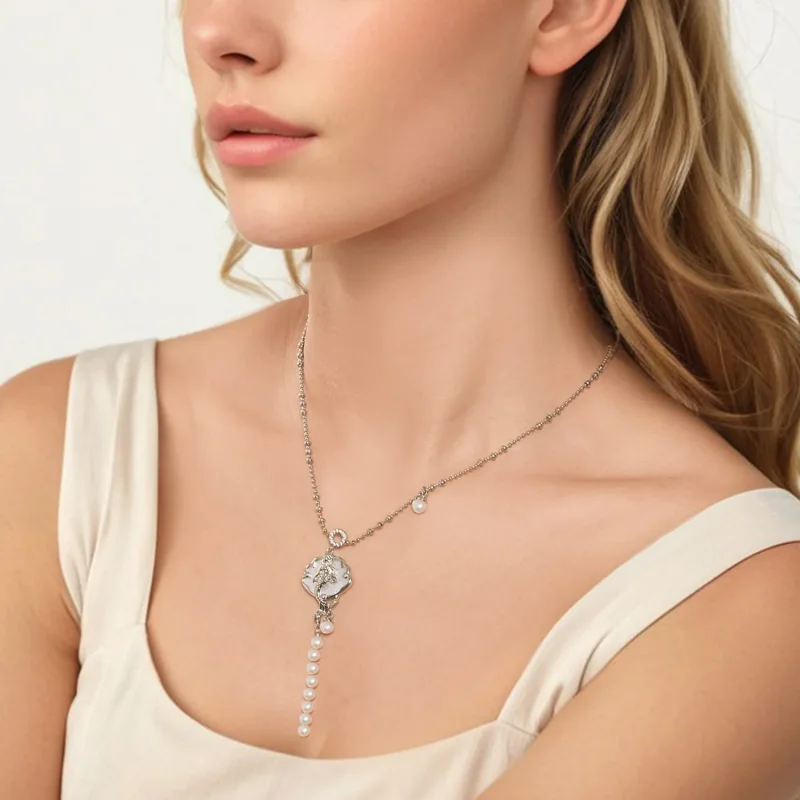 (bilde for) PANDORA Style Havfrue Halskjede - YIN113 - Vis 7