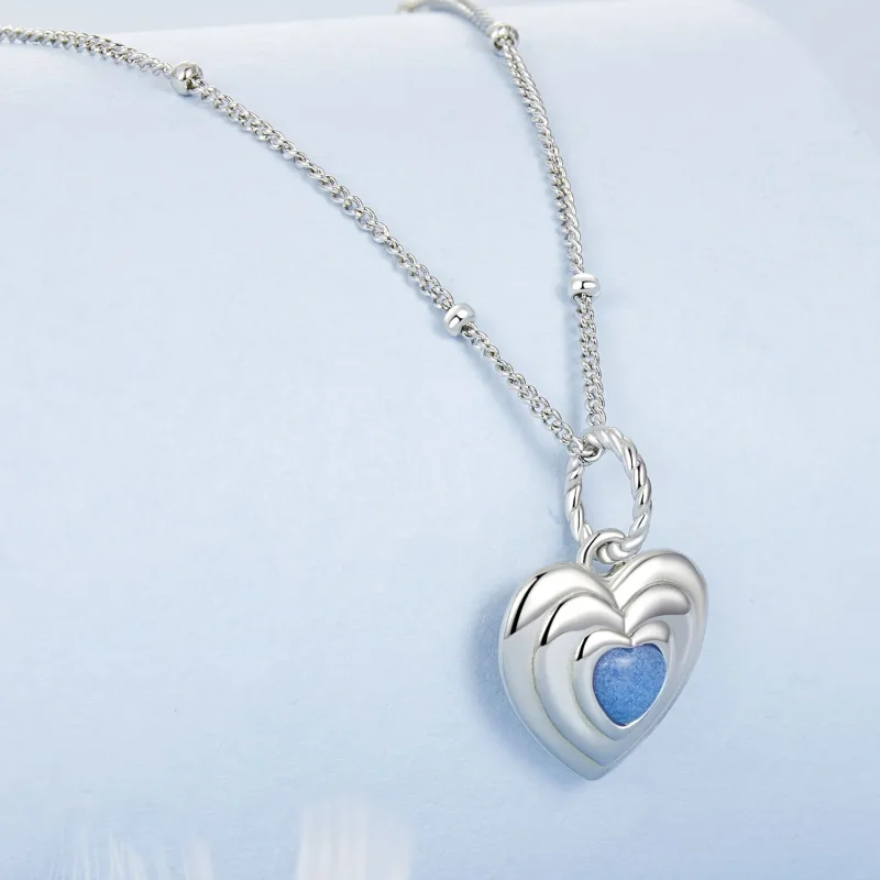 (bilde for) PANDORA Style Heart halskjede - BSN375 - Vis 2