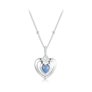 (bilde for) PANDORA Style Heart halskjede - BSN375