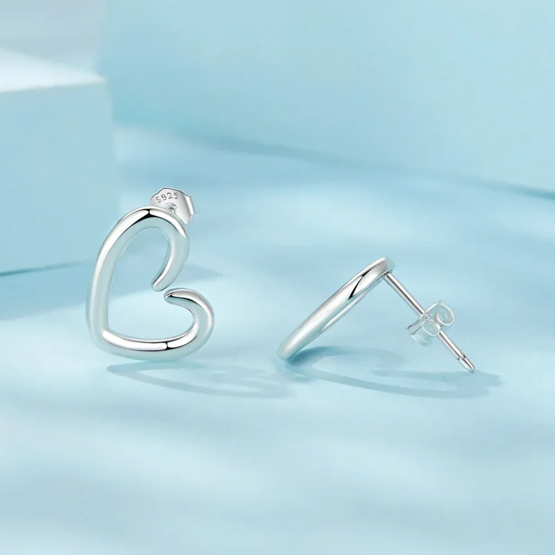 (bilde for) PANDORA Style Heart øredobber - SCE1769 - Vis 4