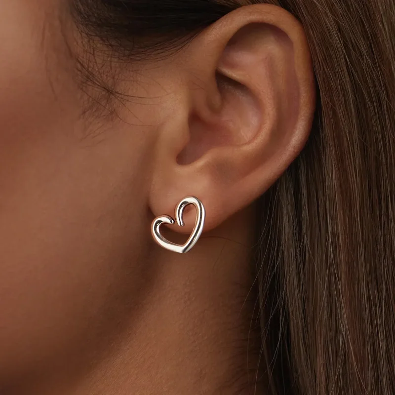 (bilde for) PANDORA Style Heart øredobber - SCE1769 - Vis 6