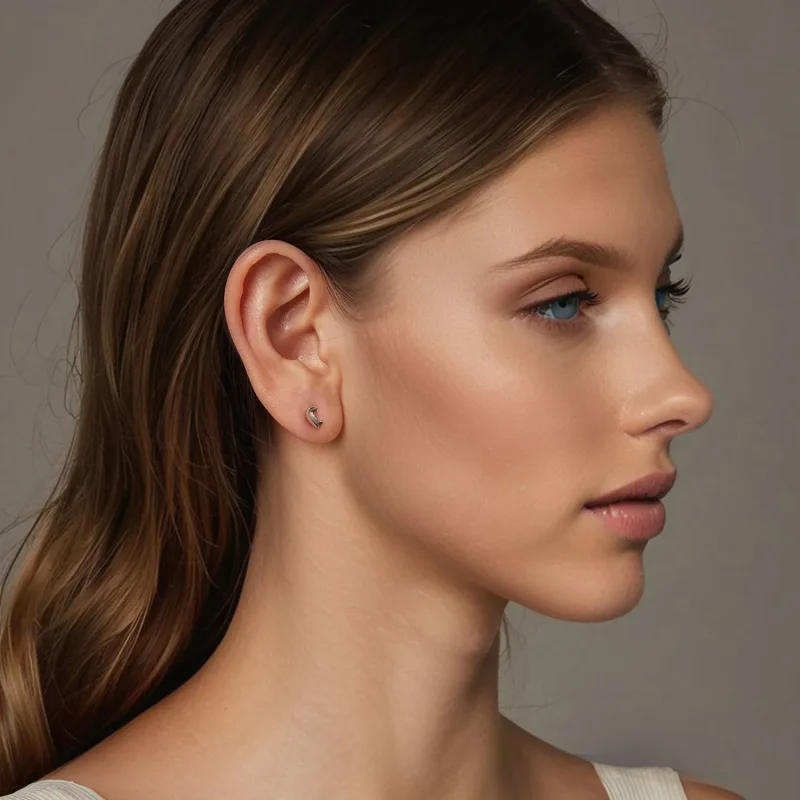 (bilde for) PANDORA Style Hjerte-øredobber - SCE1770 - Vis 7