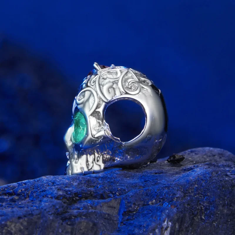 (bilde for) PANDORA Style hodeskalle med blomstermønster - SCC2893 - Vis 3