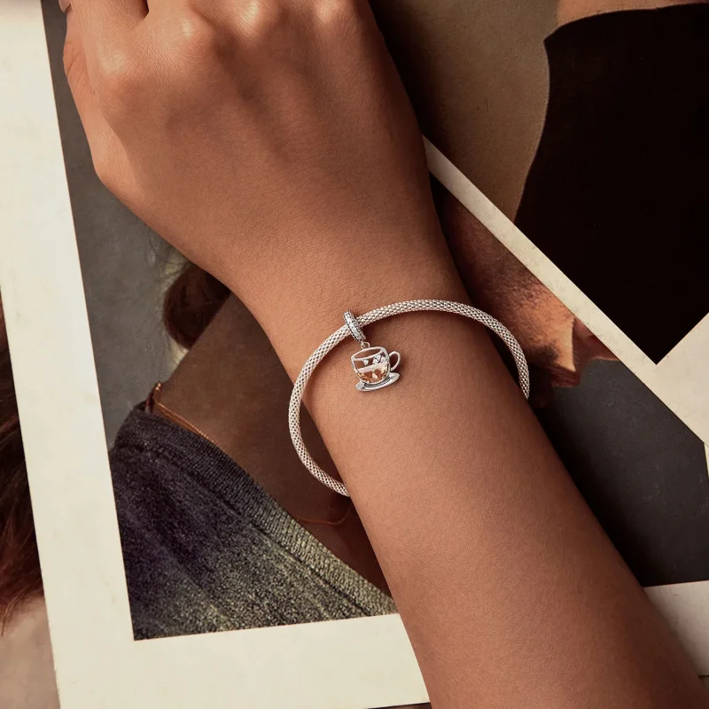 (bilde for) PANDORA Style Interessant kaffeanheng - SCC2842 - Vis 6