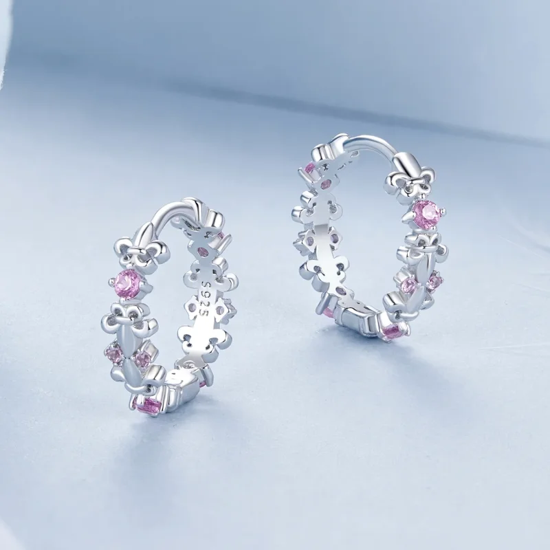 (bilde for) PANDORA Style Iris øredobber - BSE1046 - Vis 3